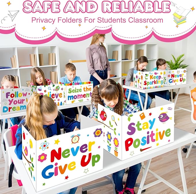Honoson 24 Pcs Bulk Inspirational Privacy Folders - Image 6