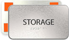 ADASigns Storage Room Sign 7”x4” by ADASigns
