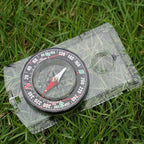 4 Pcs Outdoor Compass with Adjustable Declination, Scale. Multifunctional - Image 7