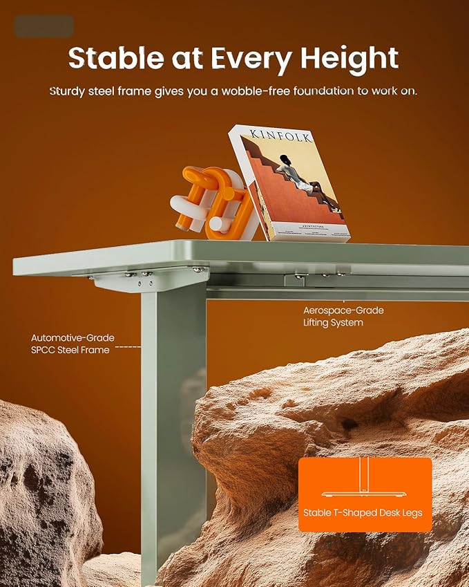 ErGear Height Adjustable Electric Standing Desk, 31.5 x 18.9 Inches Sit Stand - Image 4