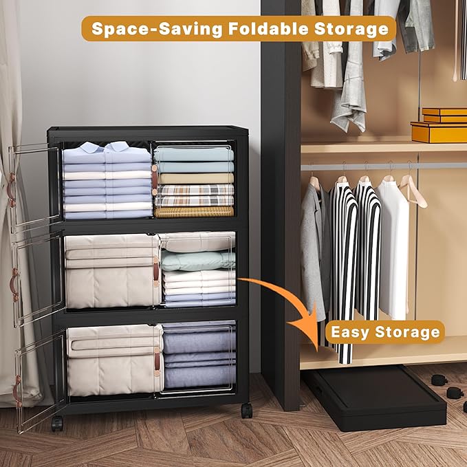 UAMFURI Extra Large Stackable Storage Bins - Image 5