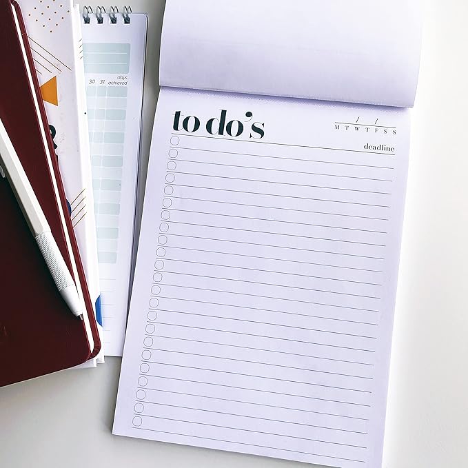 To Do List Notepad A5 Size Daily To Do List Planner, Productivity Planner - Image 5