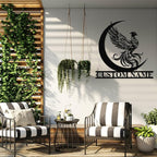 Dyoart Custom Phoenix Metal Sign | Personalized Last Name Signs | Phoenix Wall - Image 5