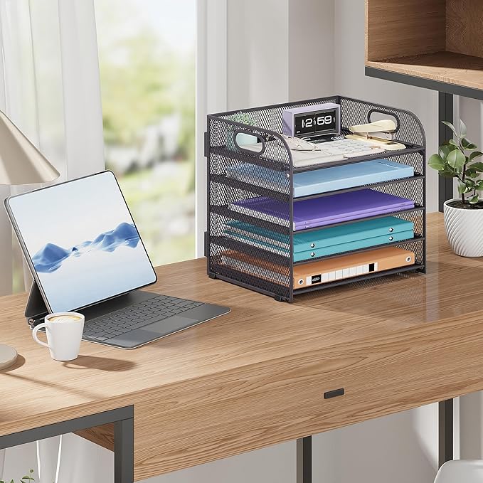 Cawukege 5 Tier Paper Organizer - Image 8