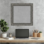 Amanti Art Black Framed Magnetic Board 20x20 Small Vision Board - Image 6