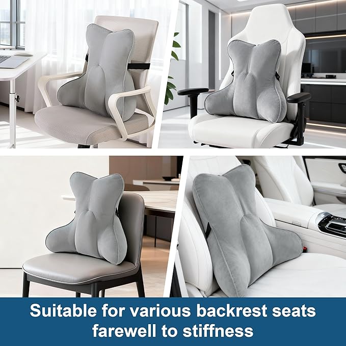 Ailuteie Lumbar Support Pillow – Multi-Functional Ergonomic Back Cushion - Image 6