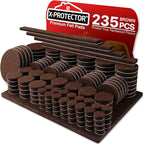 Felt Furniture Pads X-PROTECTOR 235 PCS Premium Furniture Pads by X-Protector