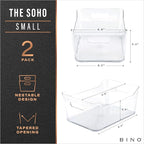 BINO | Plastic Storage Bins, Small - Image 2