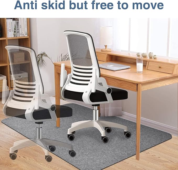 Placoot Office Chair Mat for Hardwood Floor, Desk Chair Mat, Large Anti-Slip - Image 8