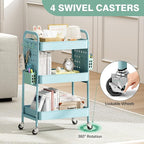 KINGRACK 3 Tier Rolling Cart - Image 3