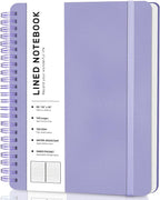 Lined Spiral Journal Notebook, B5 Spiral Notebook, 7.8''×10'' Journaling by ABERLLS
