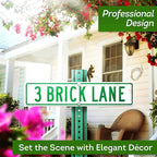 Custom Street Sign, Address Sign, 8 Colors, Reflective Option, Mounting Options - Image 2