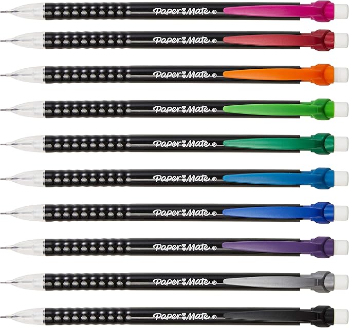 Paper Mate Mechanical Pencils 0.7mm Write Bros. Classic Number 2 Pencil Set - Image 2