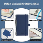 IN-LUXPRO Planner 2026 Daily Weekly and Monthly, 6.5"x3.75", 12 Months Spiral - Image 6