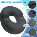 BlissTrends Donut Pillow Seat Cushion, Donut Chair Cushions - Image 3