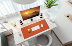 Leather Desk pad Protector, Large Desk mat - Image 6