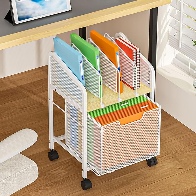 Tiaoheka Rolling File Cabinet by Tiaoheka