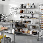 Regal Altair 14" Deep x 54" Wide x 74" Height Wire Shelving Kit | 6-Tier | NSF - Image 5
