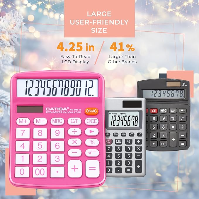 CATIGA Desktop Calculator 12 Digit - Image 7