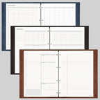 EMSHOI Undated Daily Planner 9.2" X 12", A4 To Do List Notepad, 240 Pages Ring - Image 2