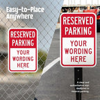 SmartSign Custom Reserved Parking Sign - Image 5