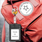 Personalized Retractable ID Badge Holder Clip, Customized Badge Reel - Image 5