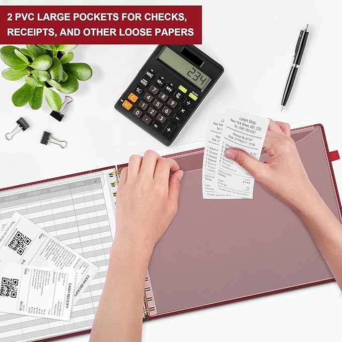 HAUTOCO Hardcover Accounting Ledger Book - Image 5
