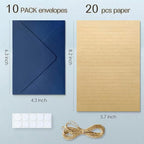Tuhangcc Stationery Writing Paper and Envelopes Set - Image 4