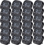 Leumoi 24 Pcs Digital Kitchen Timers Magnetic Back Timers Bulk Large Screen by Leumoi
