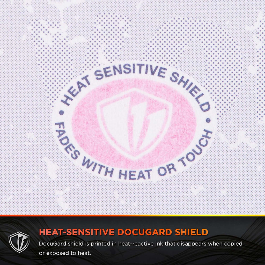 docugard blue/red premier prismatic top high security check, view 10
