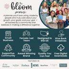 bloom daily planners Vintage Teacher Planner Stickers - School Themed Planning Stickers for Teachers, Educators, Homeschoolers - 6 Sheets/430 Stickers