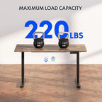 FlexiSpot E6 3-Stage Dual Motor Electric Standing Desk 48 x 30 Sit Stand Up Desk - Image 7