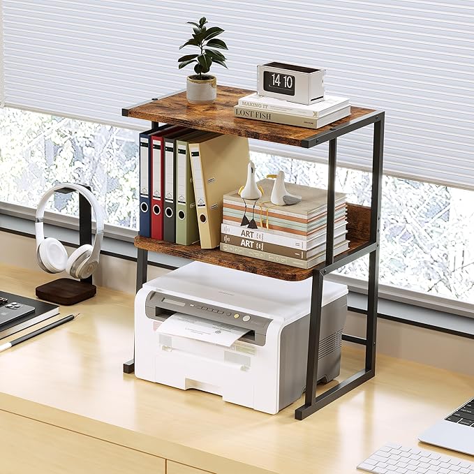 Homeiju Printer Stand for Desk - Image 2