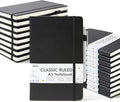 feela 18 Pack Journal Notebook for Work, Business Notebook Bulk Hardcover Lined by feela