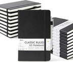 feela 18 Pack Journal Notebook for Work, Business Notebook Bulk Hardcover Lined by feela