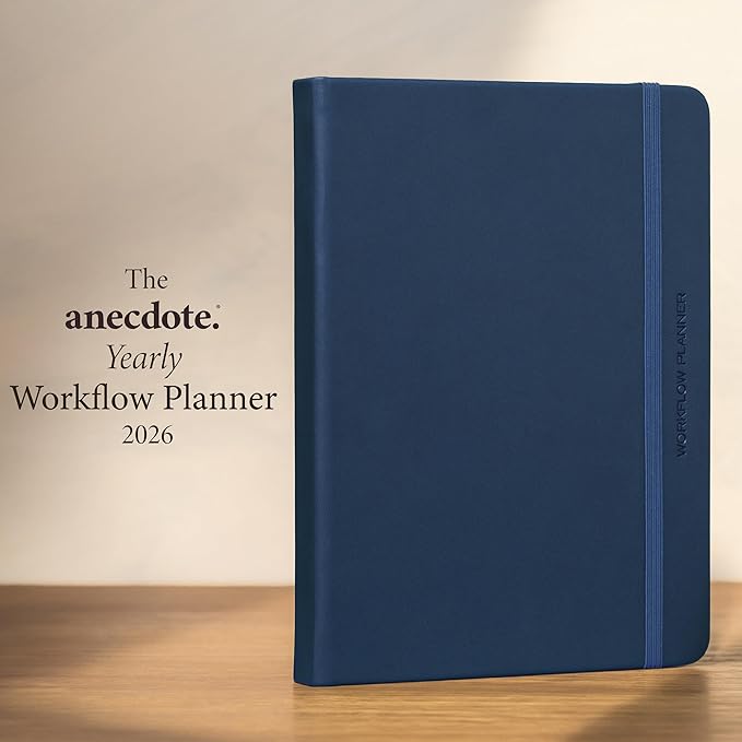 Anecdote 2026 Planner: 52 Week Daily Planner, Monthly & Weekly Workflow - Image 2