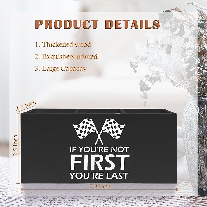 Exqcom Funny Car Racing Pen Pencil Holder - Image 6