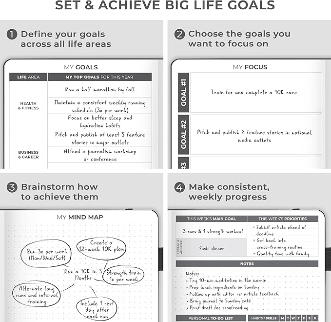 Clever Fox Dated Planner 2026-2027 – Weekly Life Planner Notebook - Image 8