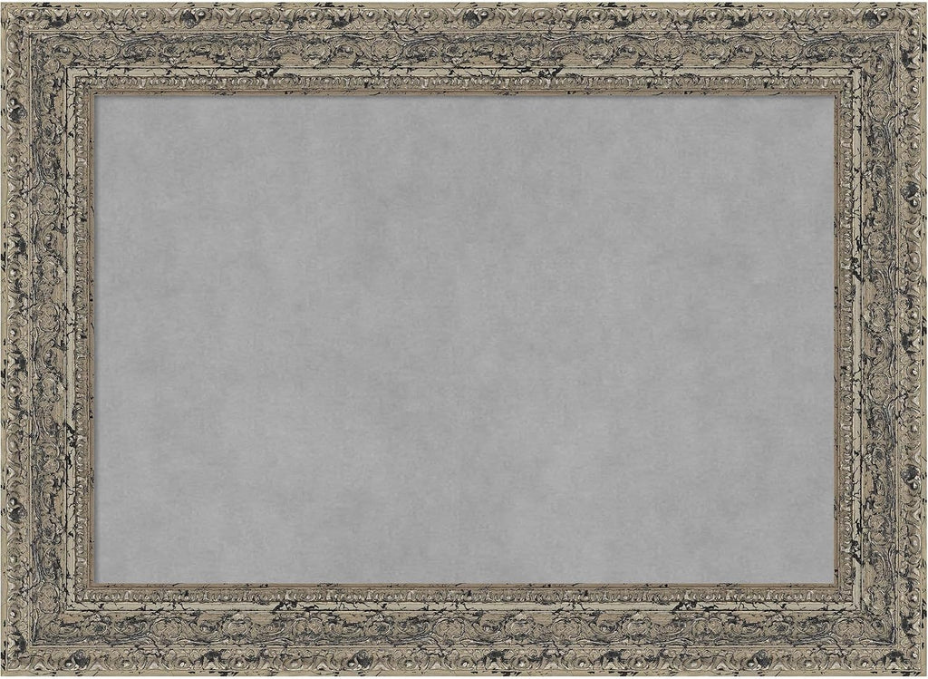 Amanti Art Silver Framed Magnetic Board 21x29 Medium Vision Board