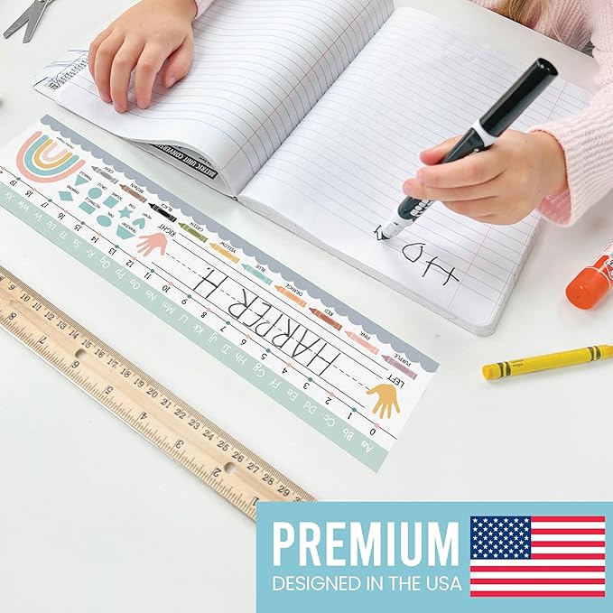 Desk Name Tags for Classroom -25 Student Name Plates for Classroom Kindergarten - Image 3