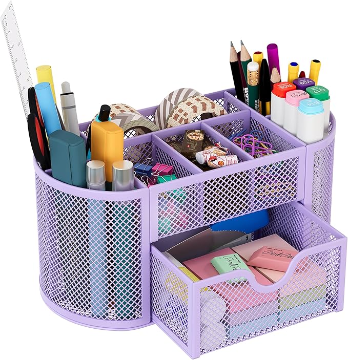 EasyPAG Mesh Pen Holder Desk Organizer by EasyPAG
