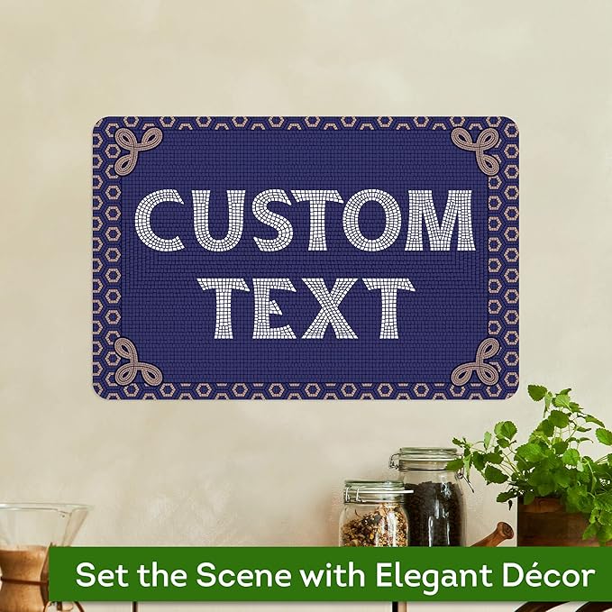Custom Sign, Custom Street Sign, 11 Font Colors, 13 Font Styles, 4 Hole Options - Image 4