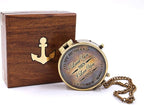 to My Husband I Loved You, Camping Compass Engraved - Image 4