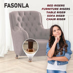 Bed Risers, Furniture Risers Can be Adjusted to 2'' 3''or 4'', Lifts Furniture - Image 5