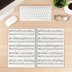 MOREYES Music Notebook Composition Manuscript Staff Notebook - Image 5