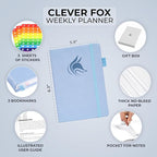 Clever Fox Planner – Undated Weekly & Monthly Planner - Image 2