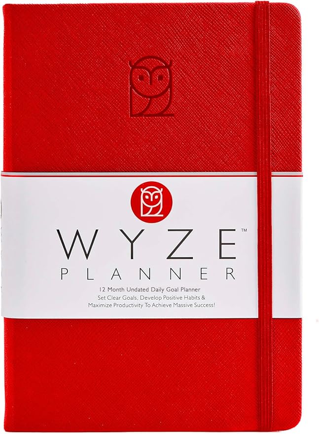 Wyze Planner Undated Daily Planner – 1-Year B5 Productivity Organizer - Image 6