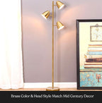 Brightech Jacob LED Standing Lamp, Modern Bright Floor Lamps - Image 9
