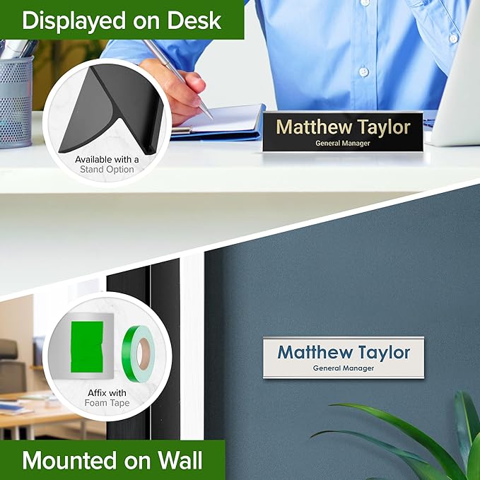 My Sign Center Custom Desk/Wall Name Plate - Image 4