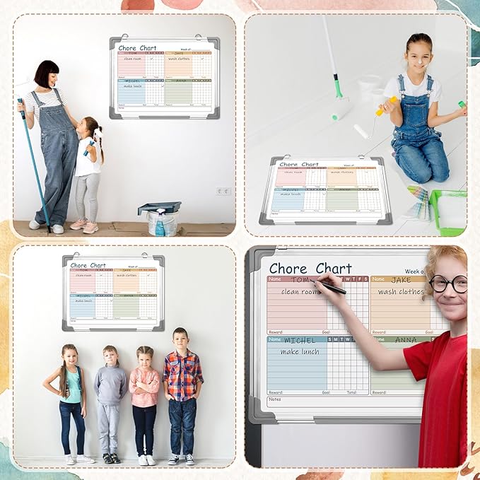 Lincia Magnetic Dry Erase Chore Chart Board - Image 6
